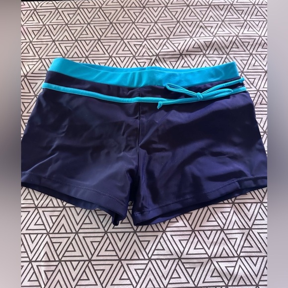 NEW - KABETY Girls plus size Summer Two Piece Boyshort Fashion Tankini Swimsuit - Picture 5 of 7